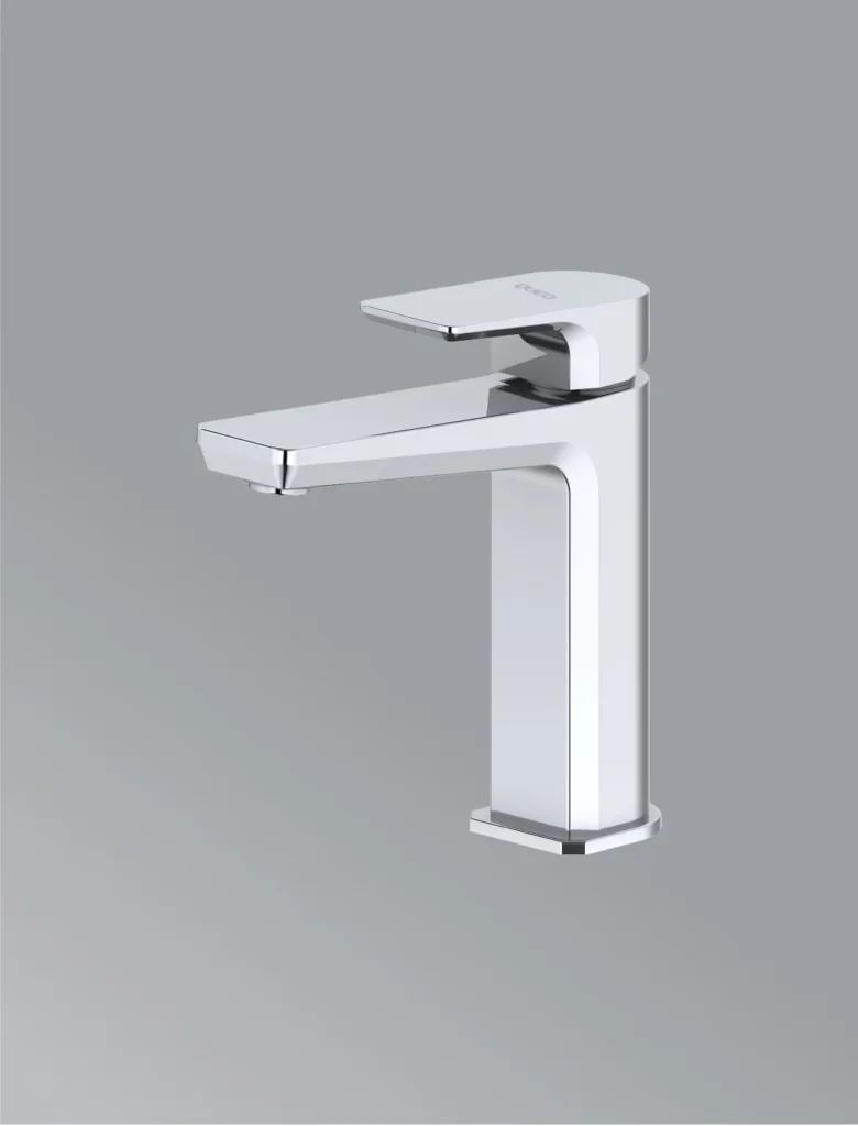 Enzo Neo-Single Control Basin Faucet In Polished Chrome
