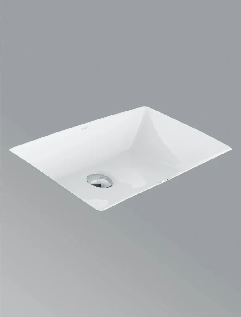 Undercounter Basin in White