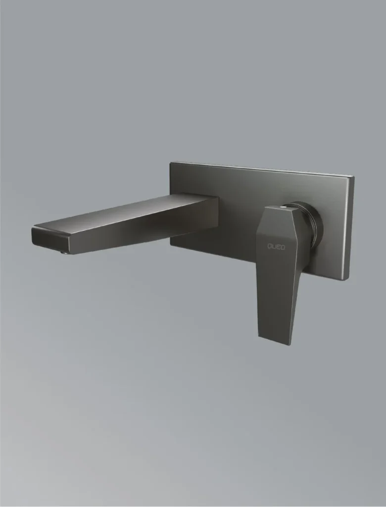 WM Basin Mixer Trim & Diverter Trim In Gun Grey