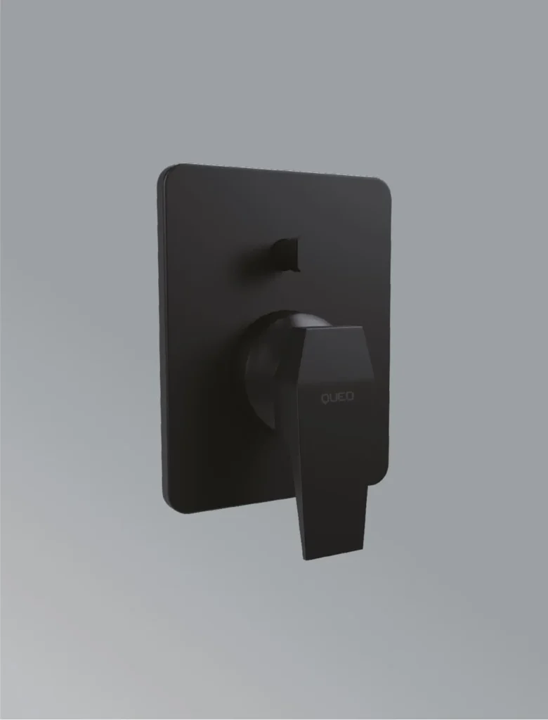 Diverter Trim Set in Matt Black