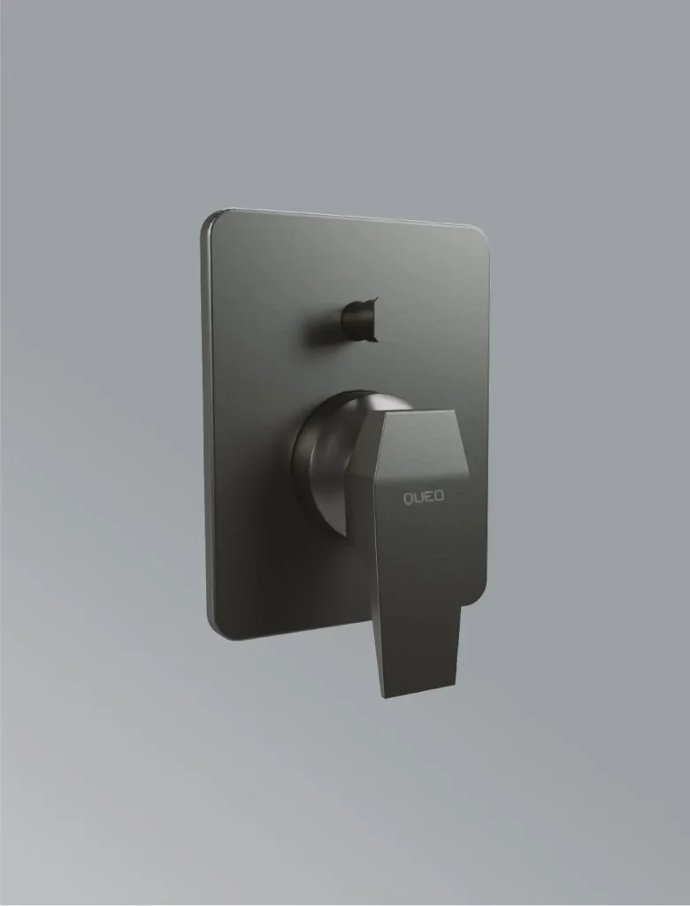 Diverter Trim Set in Gun Grey