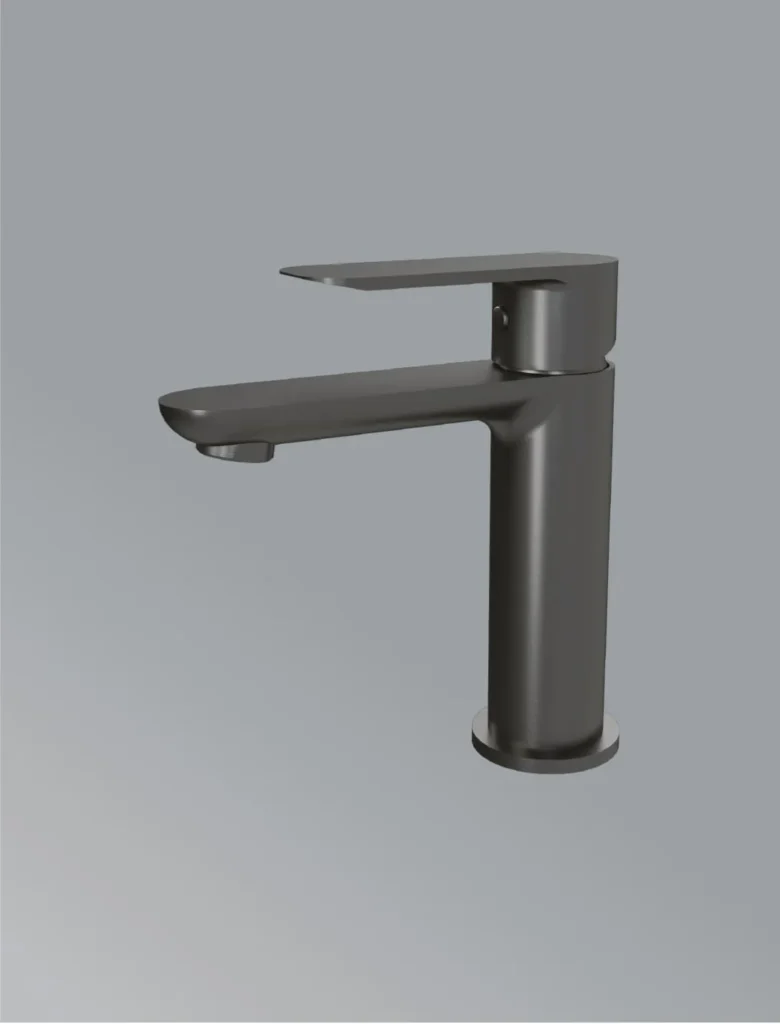 Spectra-Single Control Basin Faucet In Matt Black