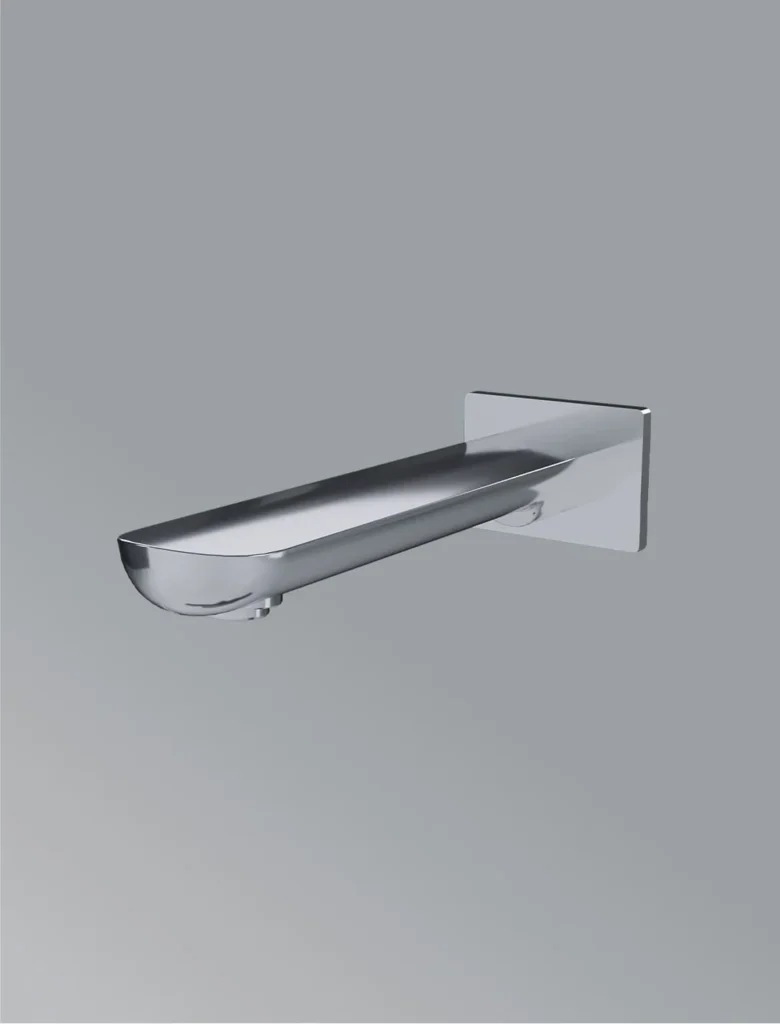 Bath Spout in Polished Chrome
