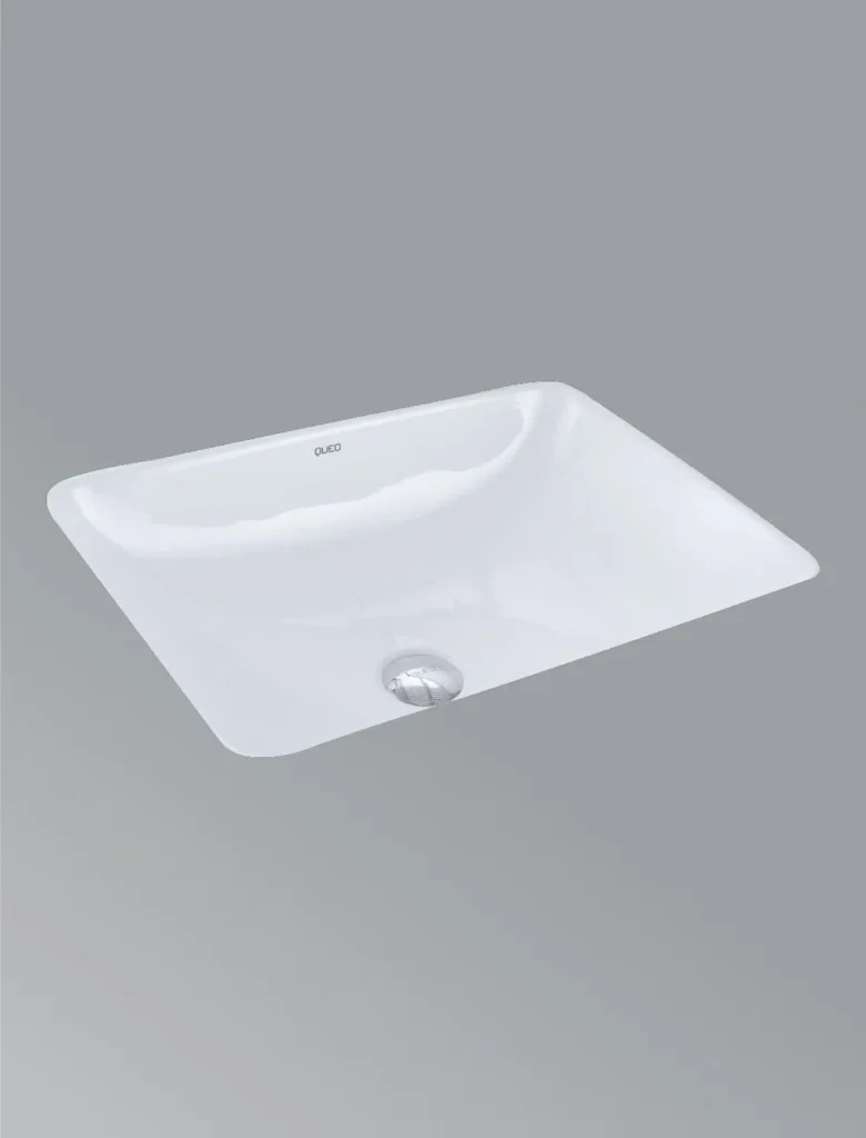Undercounter Basin in White