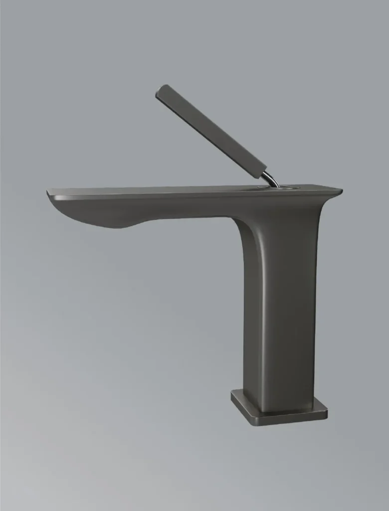 Zenith-Single Control basin faucet in gun grey